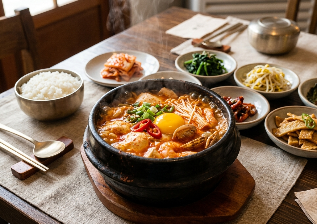 Easy Korean Soft Tofu Stew (Sundubu Jjigae) Recipe