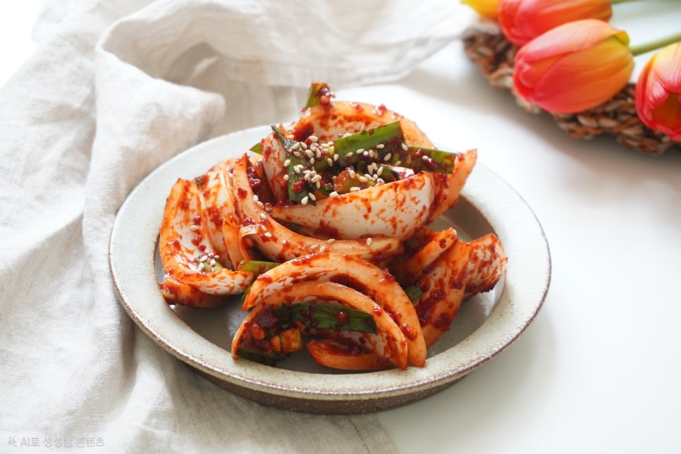Onion Geotjeori Recipe(Korean Fresh Onion Kimchi Salad)